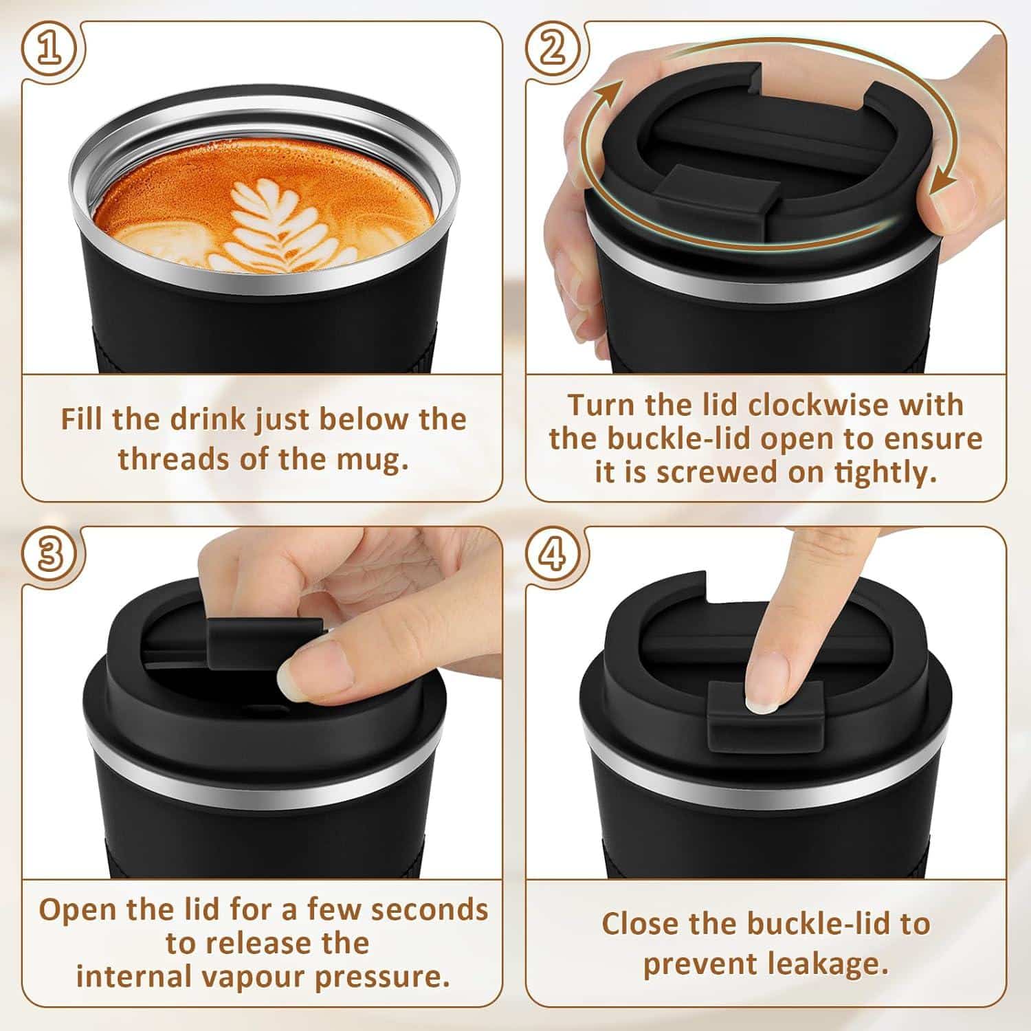 Die besten Thermobecher für perfekten Kaffee unterwegs