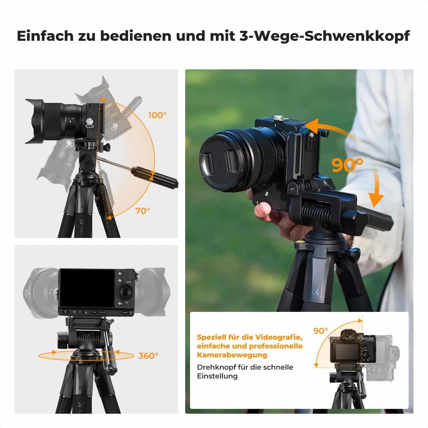Die besten K&F CONCEPT und Victiv Kamera Stativen für jeden Bedarf
