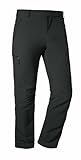 Schöffel Herren Pants Folkstone, leichte Wanderhose mit Stretch-Material, robuste Outdoor Hose mit sportlichem Schnitt, asphalt, 28