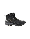 Jack Wolfskin Herren Vojo 3 Texapore Mid M Outdoorschuhe, Black Burly Yellow Xt, 44.5 EU