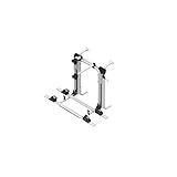 Br-Systems Bike-Lift Rail Heck-Fahrradträger 2 Fahrräder E-Bikes bis 60kg Camping Wohnwagen
