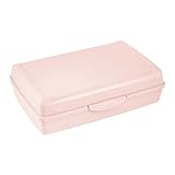 keeeper Frischhaltedose mit Klickverschluss, 30 x 20 x 8,5 cm, 3,75 l, Luca Maxi, Nordic Pink