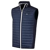 Calvin Klein Herren Hybrid Gilet - Navy - L.