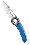 PETZL Blau - Robustes praktisches Messer, Größe One Size - Farbe Blau