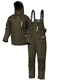 DAM Xtherm Winter Suit, 2-teiliger Deluxe-Thermoanzug und Kälteschutz in den Größen M-3XL, wasserdicht (8000mm Wassersäule), 100% Polyester (Größe XXL)