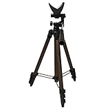 TronicXL 105cm Stativ + Auflage für Objektiv I Gewehr I Gewehrauflage Stativ Dreibein 1/4 Zoll Adapter für Gewehre Waffen Ständer Gewehrstativ