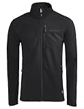 VAUDE Herren Softshell Cyclone Jacket VI, winddicht, atmungsaktiv, wasserabweisend und warm, Schwarz, XL