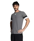 PUMA Herren Teamrise Jersey Shirt, Smoked Pearl-puma Black-puma White, L EU