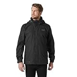 Helly Hansen Herren Standard Dubliner Wasserdicht Winddicht Atmungsaktiv Regenmantel Jacke, 990 Schwarz, Medium