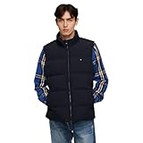Tommy Hilfiger DOWN VEST Weste Herren, Blau (Desert Sky), S