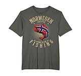 Angelurlaub Angeltour in Norwegen Lofoten T-Shirt