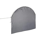 ProPlus 610314 Radabdeckung 77x60cm Schutzabdeckung Räder mit Ø7mm Keder für Ø8mm Kederleiste