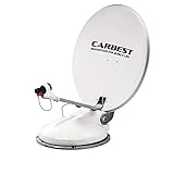 Camping Sat-Anlage Travelsat 2 vollautomatische Single SAT Anlage, Single-Receiver, LNB, Bluetooth - Wohnwagen, Wohnmobil, Caravan