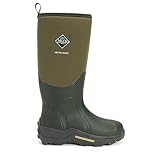 Muck Boots Arctic Sport Tall, Unisex Erwachsene Arbeits-Gummistiefel, Grün (Moss 333A), 44/45 EU (10 UK)