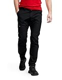 RevolutionRace Outdoor Basic Pants für Herren, Wanderhose für viele Outdoor-Aktivitäten, Black, XXL