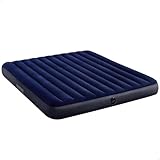 INTEX Dura-Beam Camping Matratze für 2 Person Luftbett 183 x 203 x 25 cm max. 272KG – Gästebett aufblasbares Bett Campingbett , Fiber-Tech-Technologie (64755)