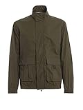 WOOLRICH Papery Popeline Track Jacket Dark Green-M