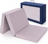 Alvi Reisebettmatratze Komfort 60x120 cm/Höhe 6 cm - Matratze für Baby Reisebett mit Baumwollbezug und Tasche, atmungsaktiv, waschbar, Oeko-TEX® Standard 100 schadstoffgeprüft
