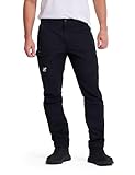 RevolutionRace Nordwand Outdoor Hose für Herren, Hose zum Wandern und für viele Outdoor-Aktivitäten. Robuste und langlebige Wanderhose, Trekkinghose und Arbeitshose für Männer, Black, XXL