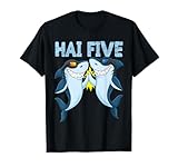 Hai Lustiges Einklatschen Fisch Wortspiel T-Shirt