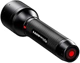 Ledlenser P6R Core QC LED Taschenlampe, Multicolor-LED (weiß, rot, grün, blau), aufladbar mit 18650 Lithium Akku, Strobe Funktion, 270 Lumen, 335m Leuchtweite, inkl. Akku, Jagen, Angeln, Outdoor