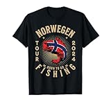 Angelurlaub Angeltour in Norwegen T-Shirt