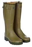 Le Chameau Gummistiefel Chasseur Cuir Oliv 47