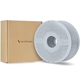 NextShapes Wiederverwendbare Filamentspule, Abnehmbar, Hochfeste und Temperaturbeständige ABS Hohl Refilament Spule für PLA, PETG, Passend für die Meisten 3D Filamente A1/P1S/X1/P1P (Grau, 1 Pack)