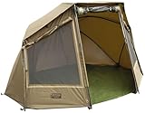 Fox EOS 60' Brolly System 185x250x138cm - Karpfenzelt, Angelzelt zum Karpfenangeln & Wallerangeln, Angelbrolly