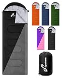 Sportneer Camping-Schlafsack für Kinder und Erwachsene, leicht, kompakt, für Sommer, warmes Wetter, Camping, Rucksackreisen, Ausrüstung, Reisen, Outdoor
