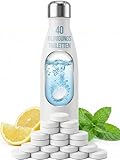 Reinigungstabletten für Trinkflasche & SodaStream – 40 Tabs Sodastream Flaschenreiniger & Bottle Cleaner – Effektive Flaschenreiniger Tabs als Trinkflaschen Reiniger & Sodastream Reinigungstabs