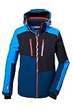 killtec Herren Skijacke/Funktionsjacke mit abzippbarer Kapuze und Schneefang KSW 70 MN SKI JCKT, himmelblau, XXL, 41957-000