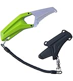 EDELRID Unisex - Erwachsene Messer Canyoning Knife Rescue Canyoning Knife, Oasis, Einheitsgröße Klein