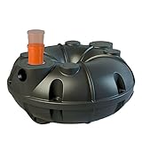 RWT Koops Abwassersammelgrube Flacher Fäkalientank Abwassertank DIBT-Zulassung 1500 L
