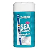 Yachticon Sea Shampoo 300 ml – mildes Duschshampoo für Haut & Haar bei Salzwasser-Nutzung, pH 5,5, für Meer- und Süßwasser, sanft pflegend, biologisch abbaubar, Made in Germany