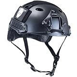 ATAIRSOFT Airsoft Helm für Herren, Cool PJ Tactical Helm für Millitary Paintball Cosplay Outdoor Sport