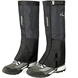 Unigear Outdoor Gamaschen,1000D wasserdichte Gamaschen, Fabric Boot Gamaschen zum Wandern, Trekking, Klettern, Jagen und Skifahren Unisex