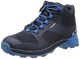 VAUDE Kinder-Wanderschuhe “Lapita II Mid STX”, Outdoor-Sportschuh für Jungen und Mädchen, wasserfeste Wanderhalbschuhe in Größe 32, radiate blue