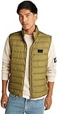 Calvin Klein Herren Weste Down Vest Steppweste, Grün (Gothic Olive), L