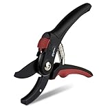 siwitec Amboss-Gartenschere SG-10 für trockene, harte Äste und Zweige | max. Schnittstärke 20 mm | Baumschere mit hochwertigen Stahl-Klingen