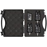 JRC Radar XTX 3+1 Set - Bissanzeiger Set, Bissmelder für das Grundangeln auf Karpfen, elektronischer Karpfenbissanzeiger