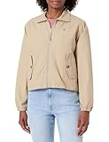 Tommy Jeans Damen Tjw Reg Zip Cotton Jacket Ext Dw0dw20526 Andere, Khaki (Silt), XL EU