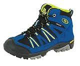 Brütting Unisex Kinder Ohio High Trekking- & Wanderstiefel, Blau Schwarz Lemon, 39 EU