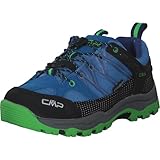CMP Unisex Kinder Rigel Low Shoe Wp Trekking- & Wanderhalbschuhe, Danube Bluish, 38 EU