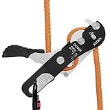 Ejoyous Abseilgerät Klettern, Climbing Descender Climbing Descender 10-12 mm Rope Descender Selbstbremsen Stop Climbing Ro bis 150kg