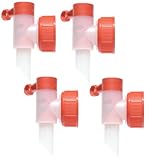 Dosierhilfe Profi Power Auslaufhahn 4 STÜCK SET DIN 45 Abfüllhahn für 5 L, 10 L Kanister