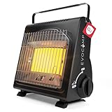 EVOCAMP Tragbare Gasheizung, Camping Heizung 1,7 kW, multifunktionale Keramikheizung, perfekte Gasheizung für den Outdoor-Einsatz mit ODS (Sauerstoffmangelsicherung), Heizstrahler, Zeltheizung