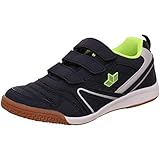 Lico BOULDER V Unisex Kinder Multisport Indoor Schuhe, Marine/ Lemon, 31 EU