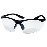 Schmerler Brille Modell 633 Bifocal, verschiedene Dioptrien, verschreibungspflichtig von 1,5-3,5, beschlagfrei und kratzfest, Schutzbrille mit Verschreibung