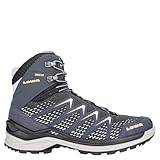 LOWA Stiefel mittel INNOX PRO GTX MID Ws stahlblau/lachs, 41.5
